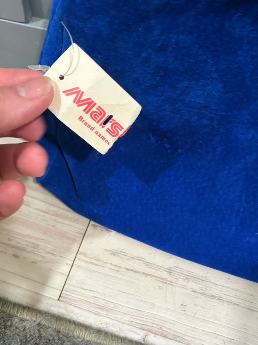 Vintage Axiom Blue Suede Clutch italy ๐ฎ๐น - Picture 3 of 7